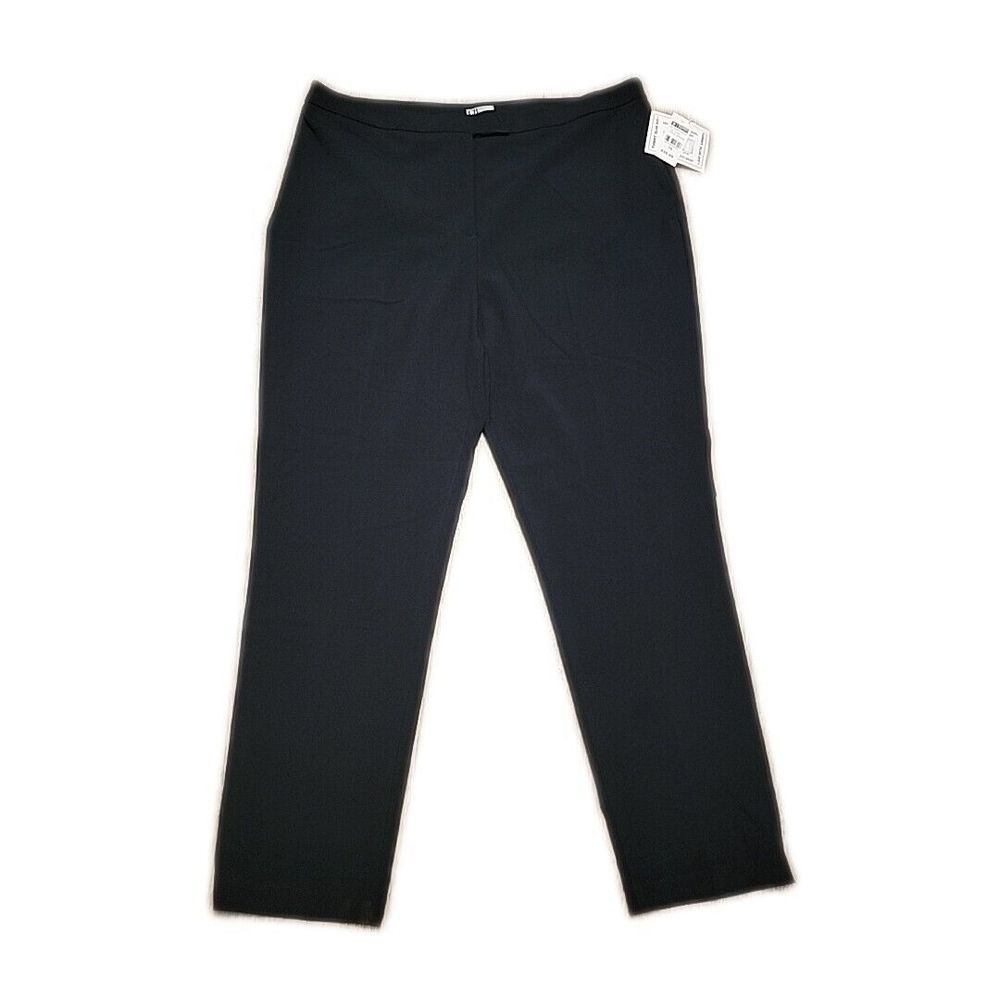CB Career New Tummy Slim Fit Pants ~ Sz 18 ~ Black ~ High Rise ~ 32" Inseam